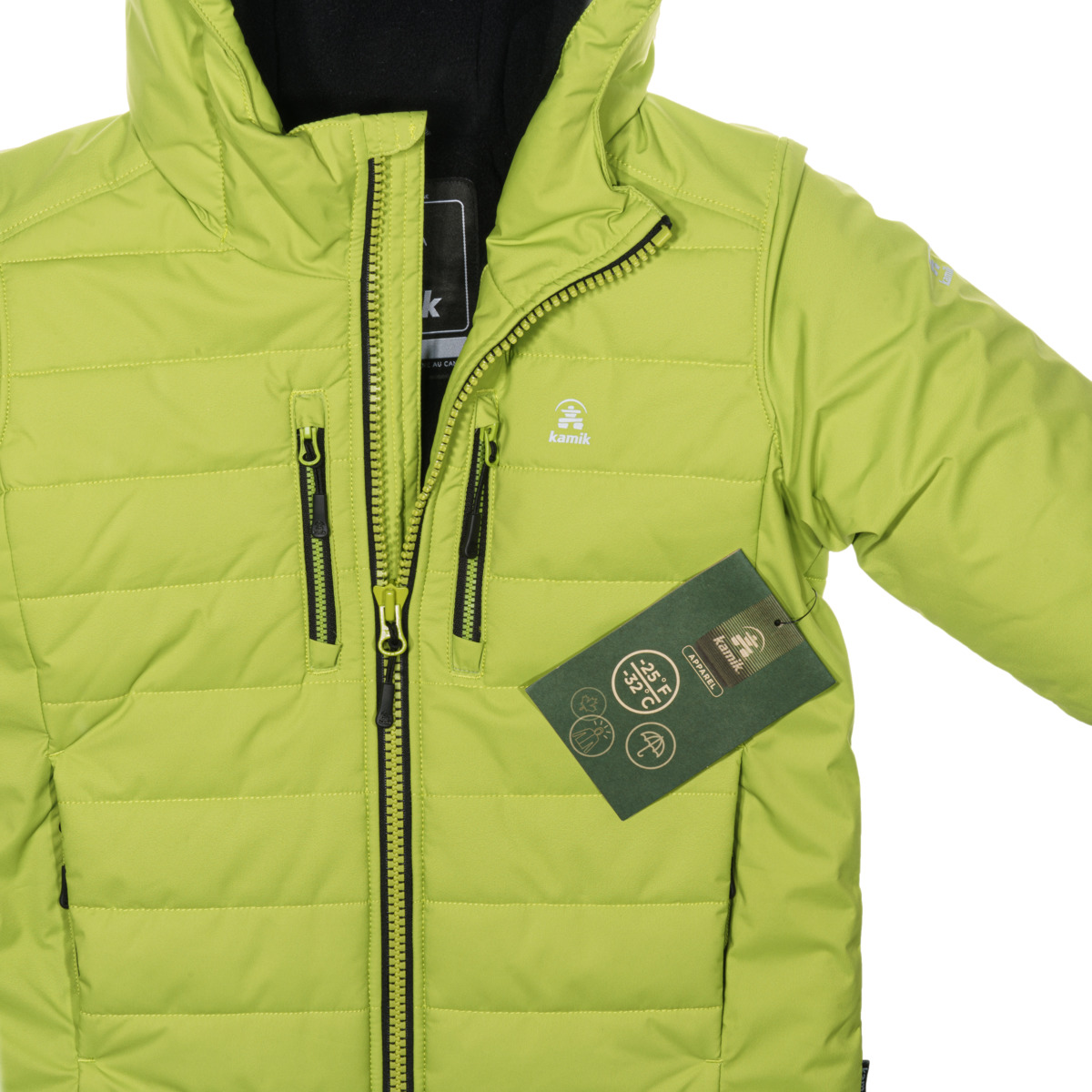 Kamik EVAN Winterjacke gruen
