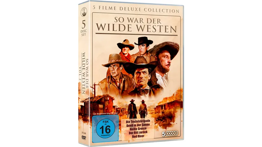 So war der wilde Westen Vol. 2 - Deluxe Collection (5 DVD-Box mit Wendecover)  [5 DVDs]