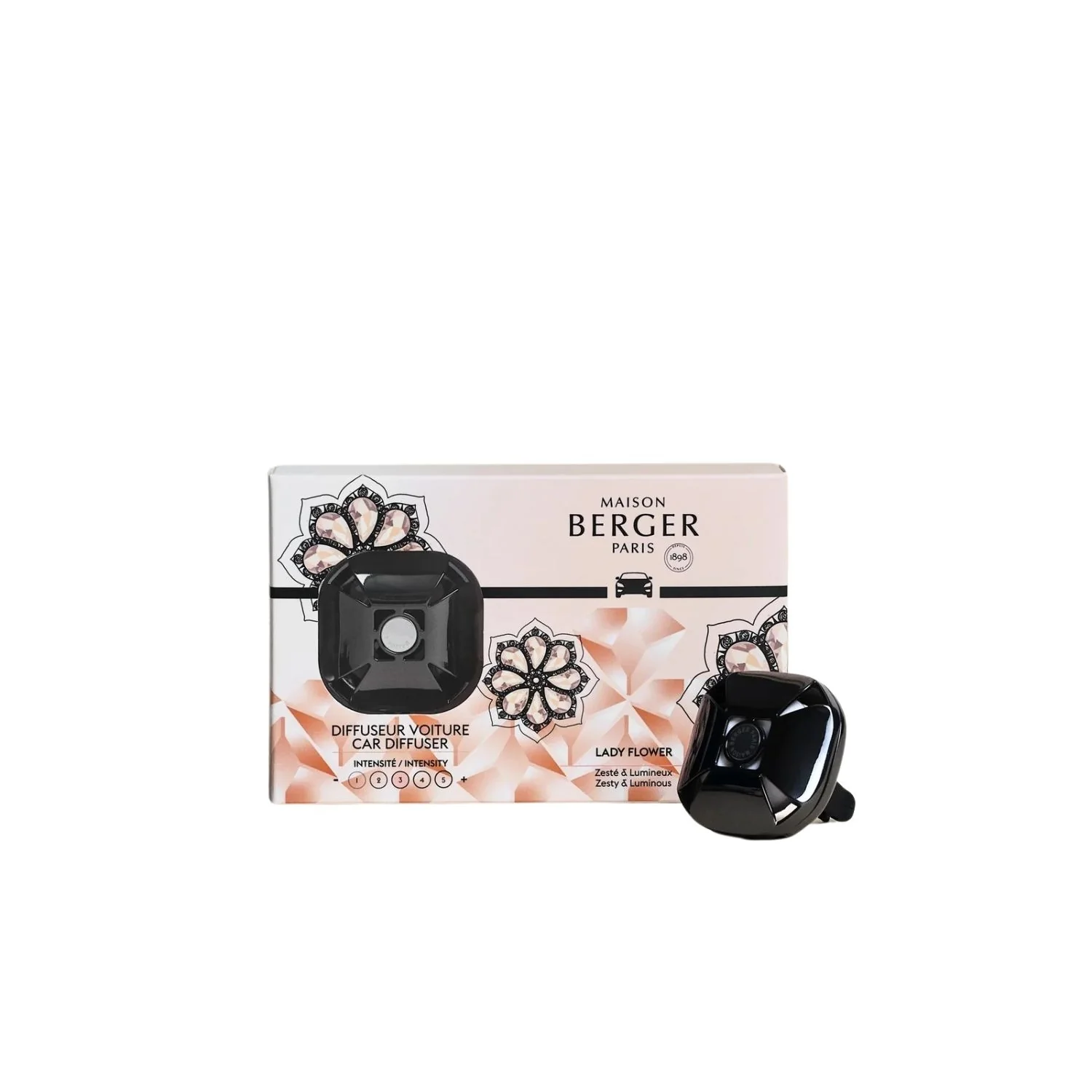 Diffuseur Voiture Difusor De Coche Eternity Gun Métal - Perfume Para Coche