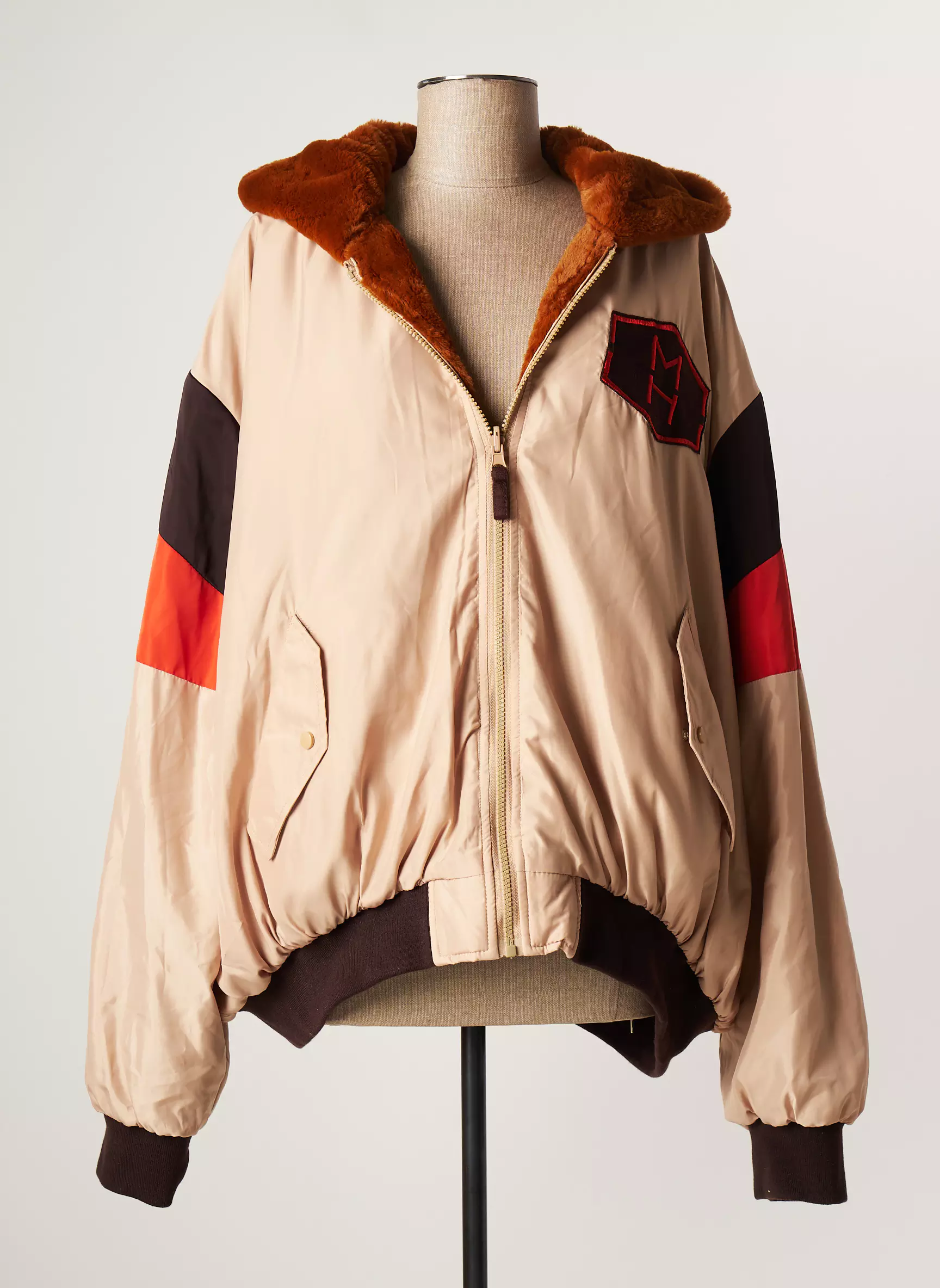 Maison Haussmann Blousons Femme couleur beige