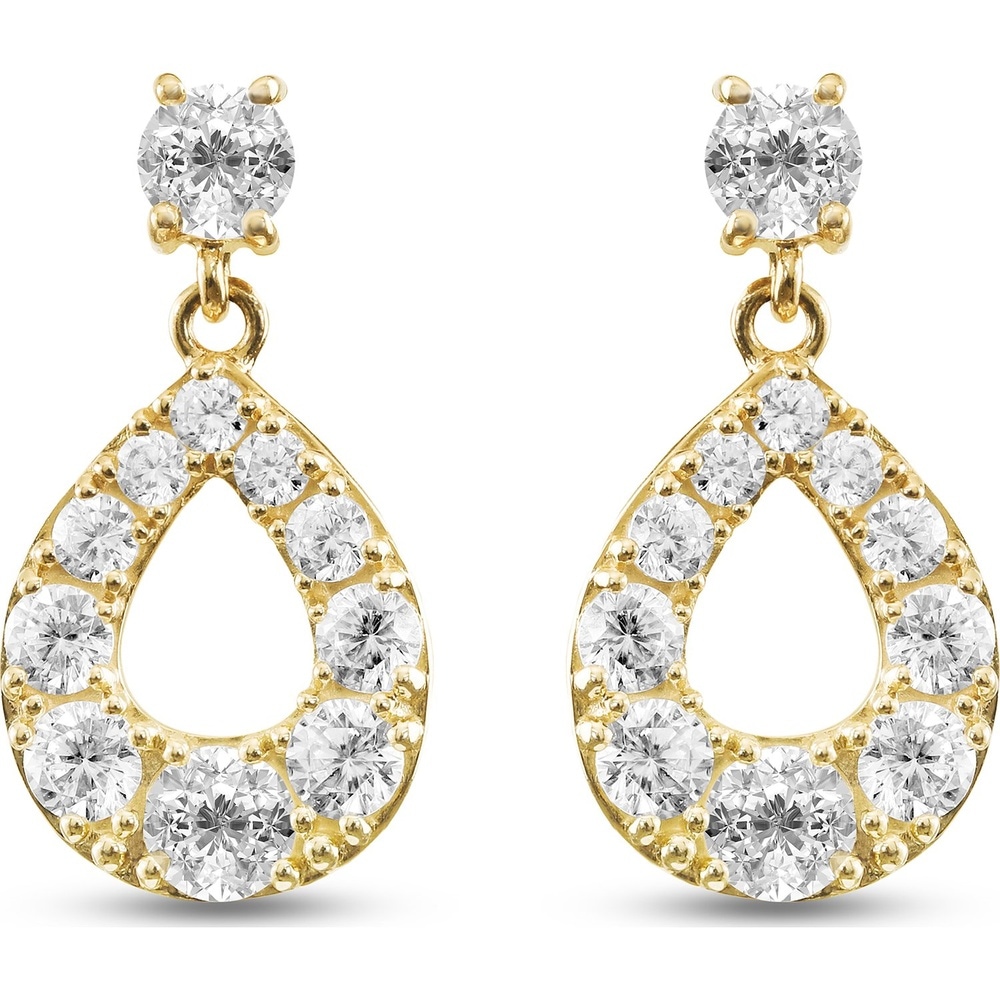 FAVS Boucles d'oreilles 375 Or jaune Boucles d'oreilles