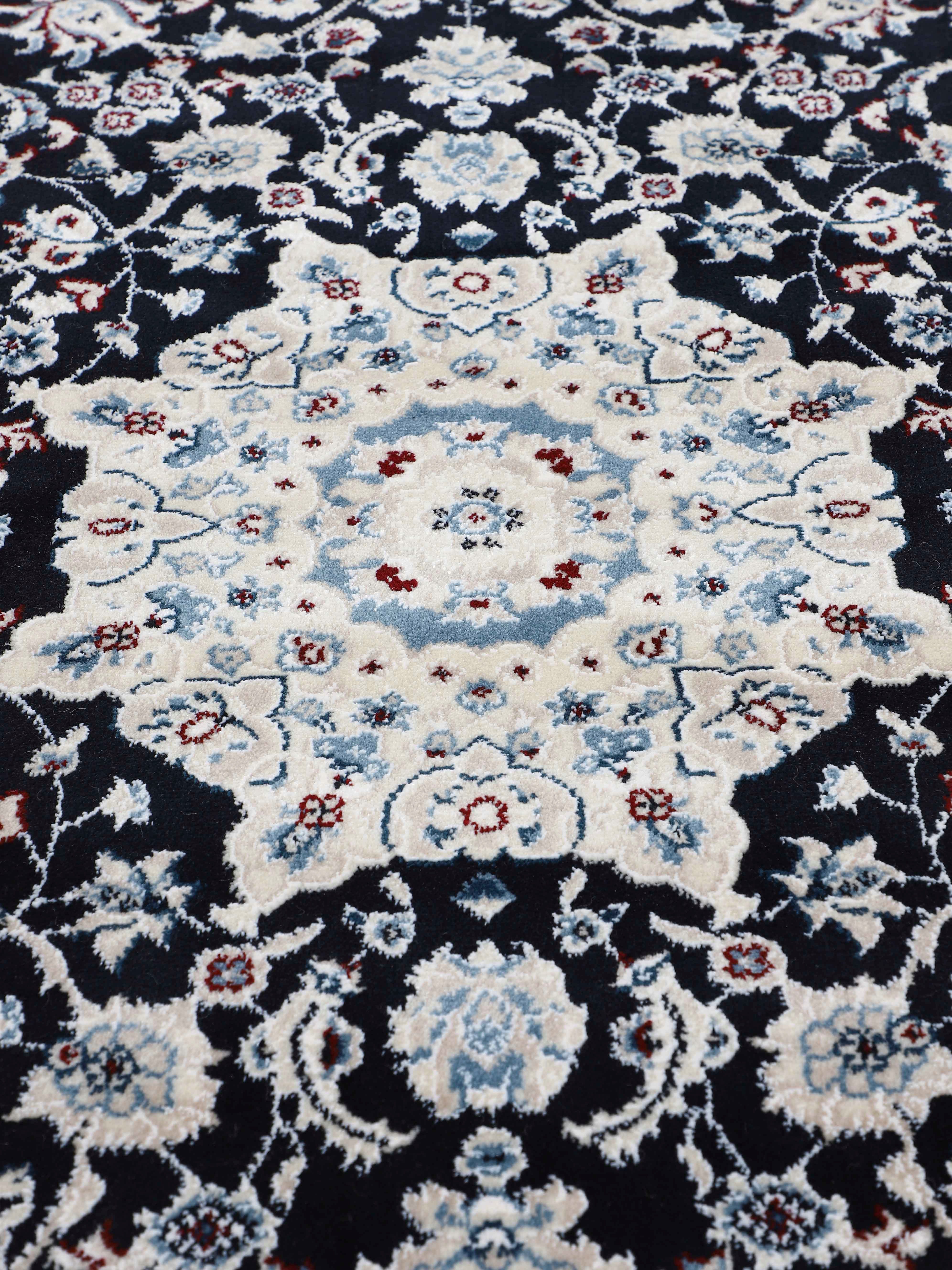 Läufer Nain Diane, carpetfine, rechteckig, Höhe: 8 mm, Kurzflorteppich, Orient Look