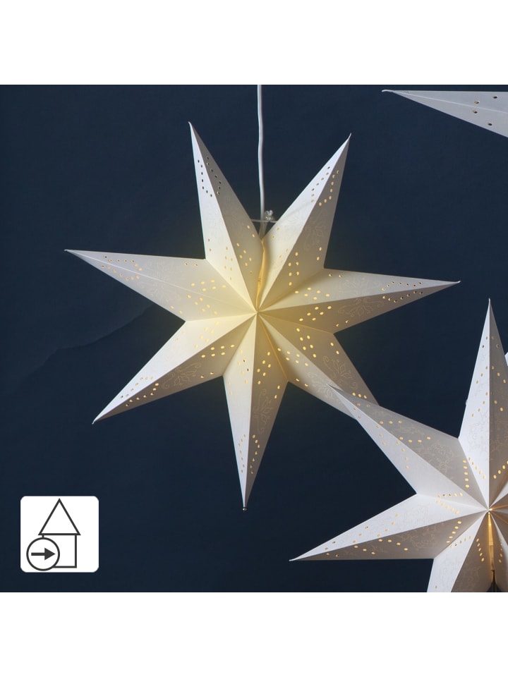 STAR Trading Hängeleuchte Stern 'Sensy', creme, 54x51cm günstig kaufen onesize