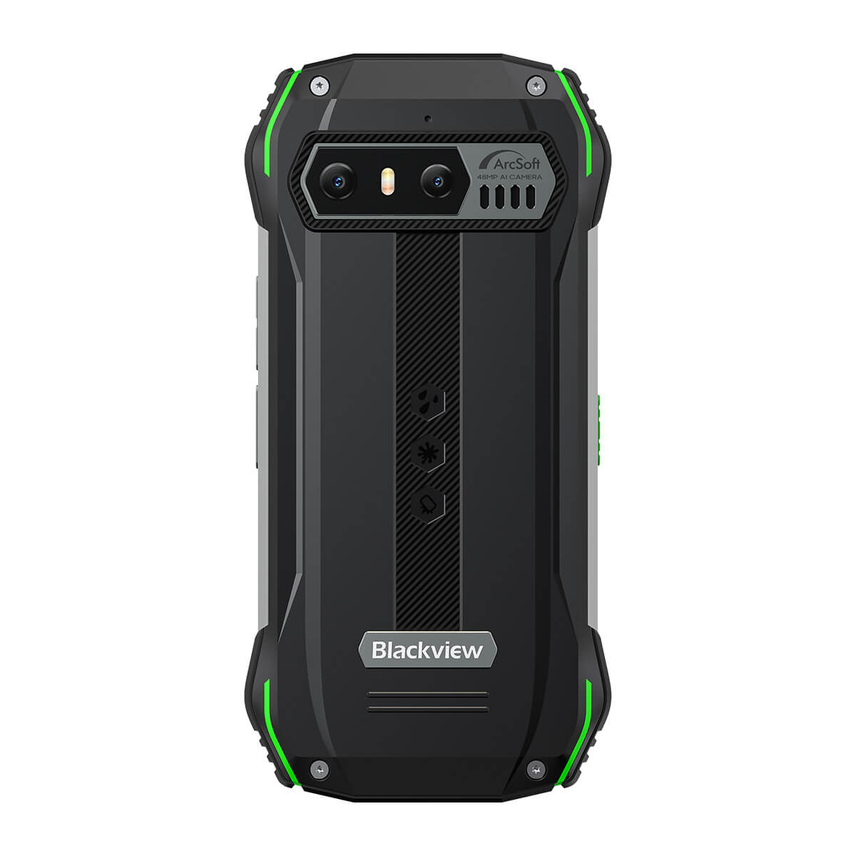 Blackview N6000 Green Rugged Smartphone, Mini Outdoorhandy mit 8 GB RAM und 256 GB Speicher
