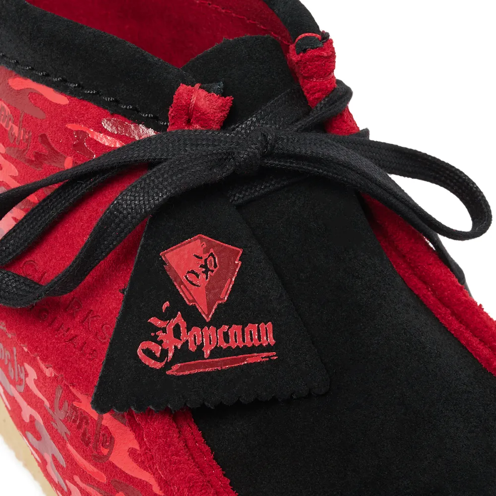 Clarks x Popcaan Wallabee Boot 26175816 / rot