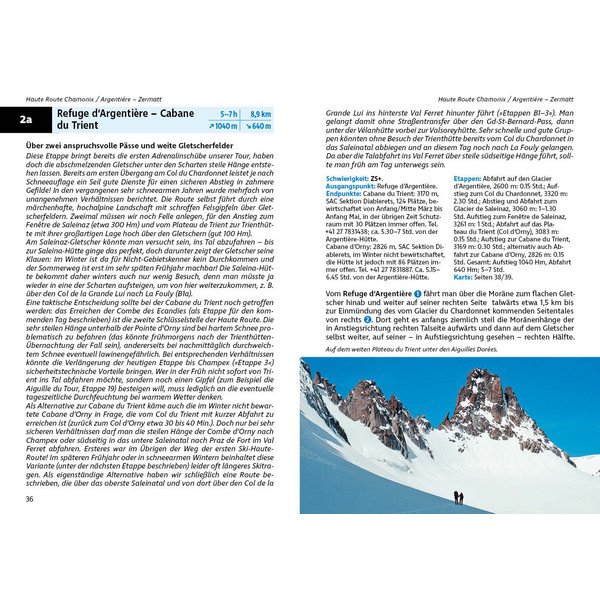 BVR SKITOURENFÜHRER HAUTE ROUTE