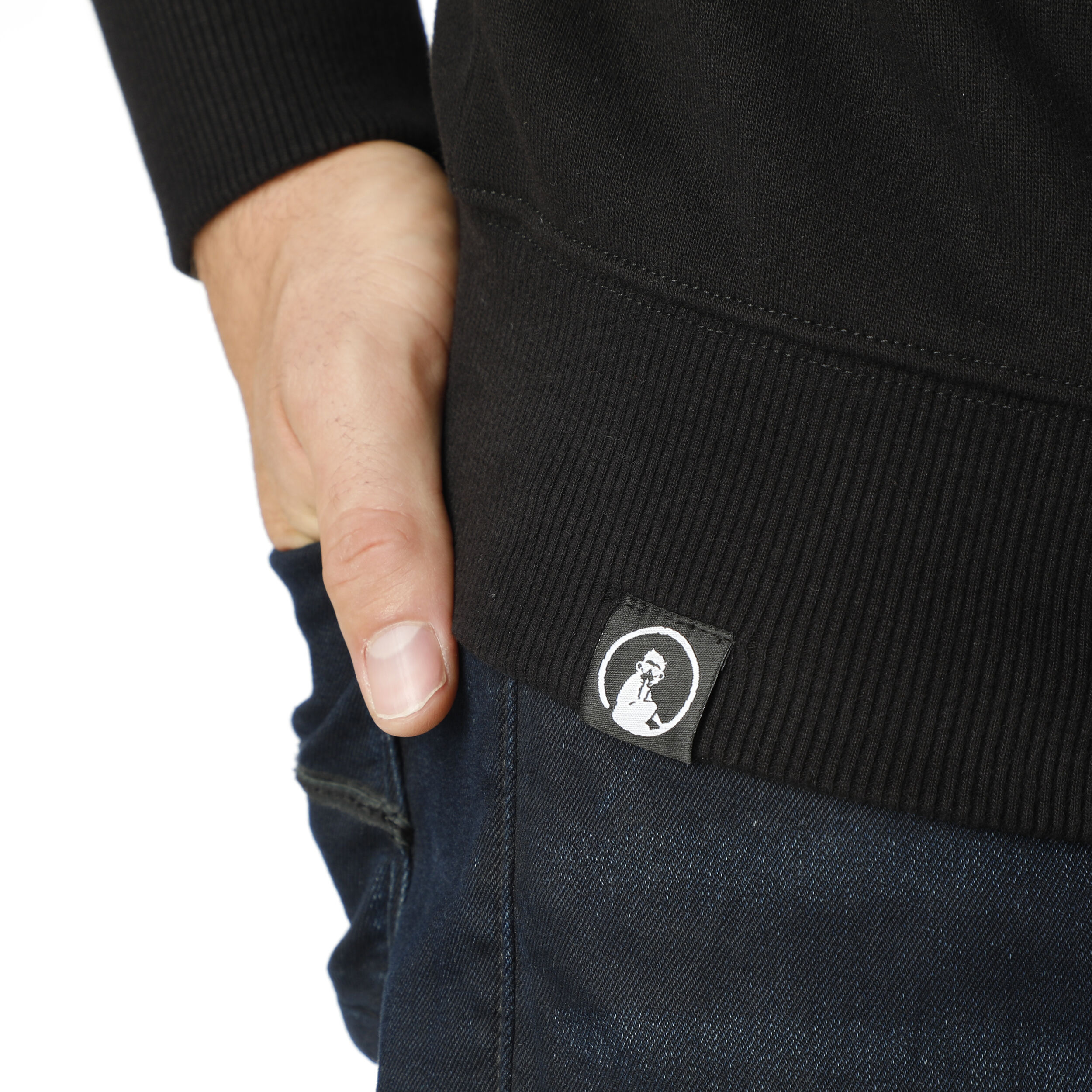 Advantage Logo Sweatshirt Herren - Schwarz, Weiß