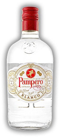 Pampero Blanco Pampero Blanco Hochwertiger weißer Rum mit einer dezent fruchtigen Note. 0,7	 Liter - Vol 37,5%