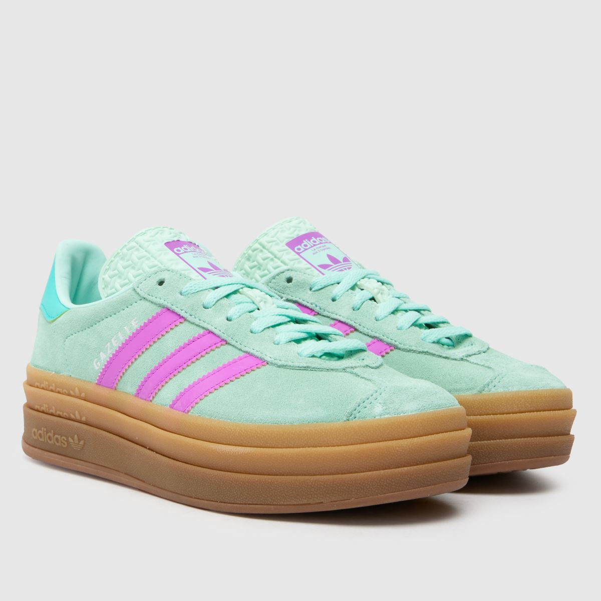 adidas világoszöld Gazelle Bold Lány Utcai Cipők