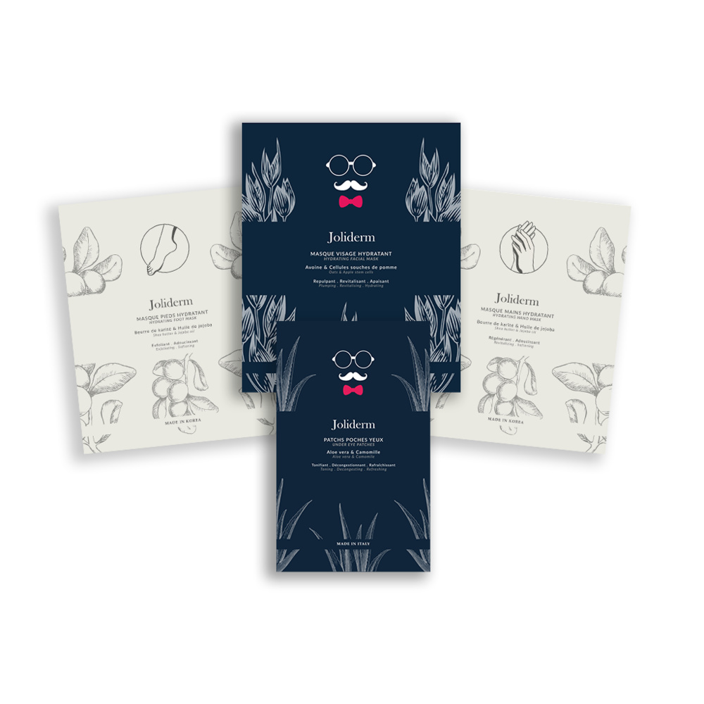 joliderm Trousse routine hydratation intense homme Coffrets