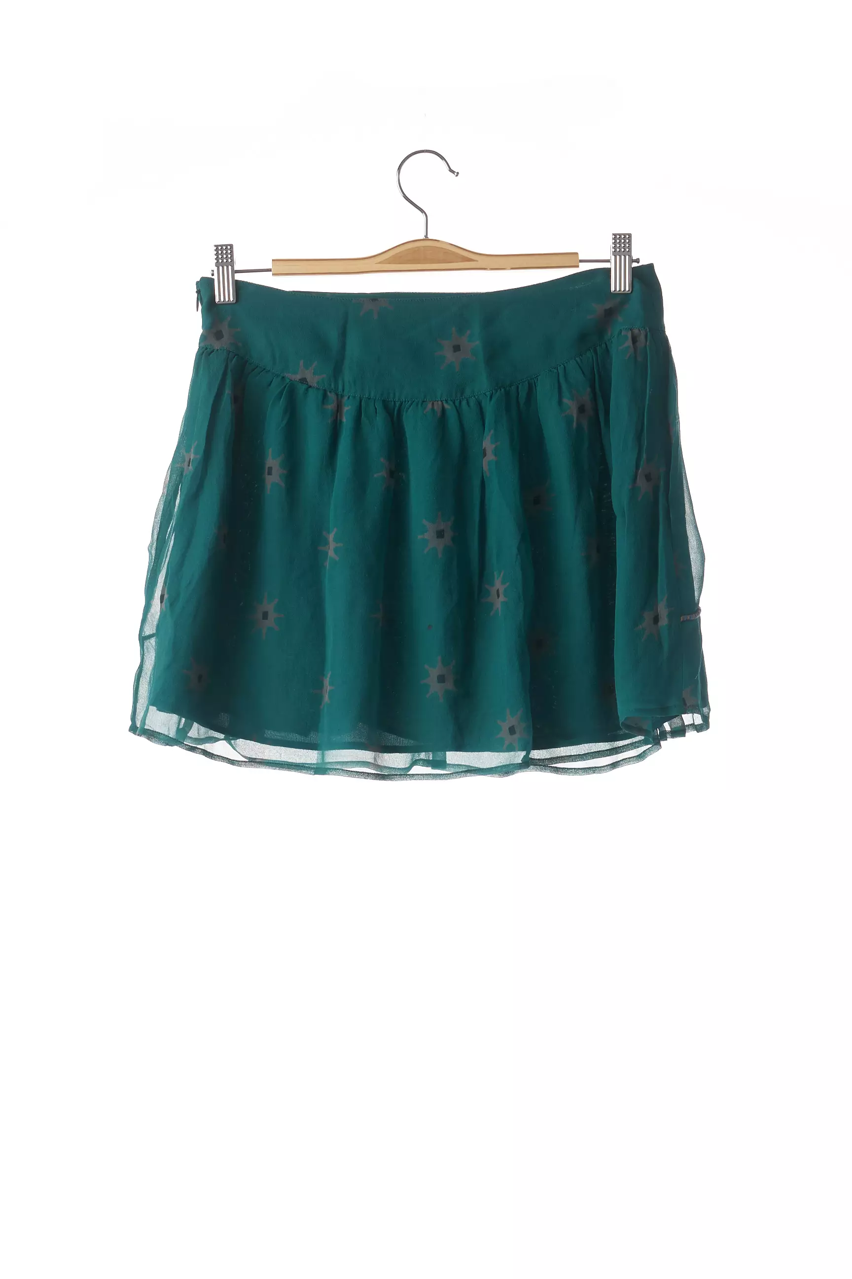 Iro Mini Jupe Femme couleur bleu