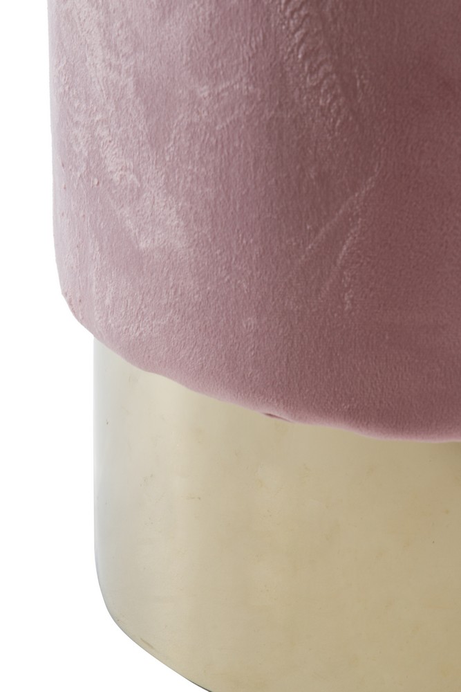 MyFlair My Flair Hocker Nash auf Sockel, rund, pink