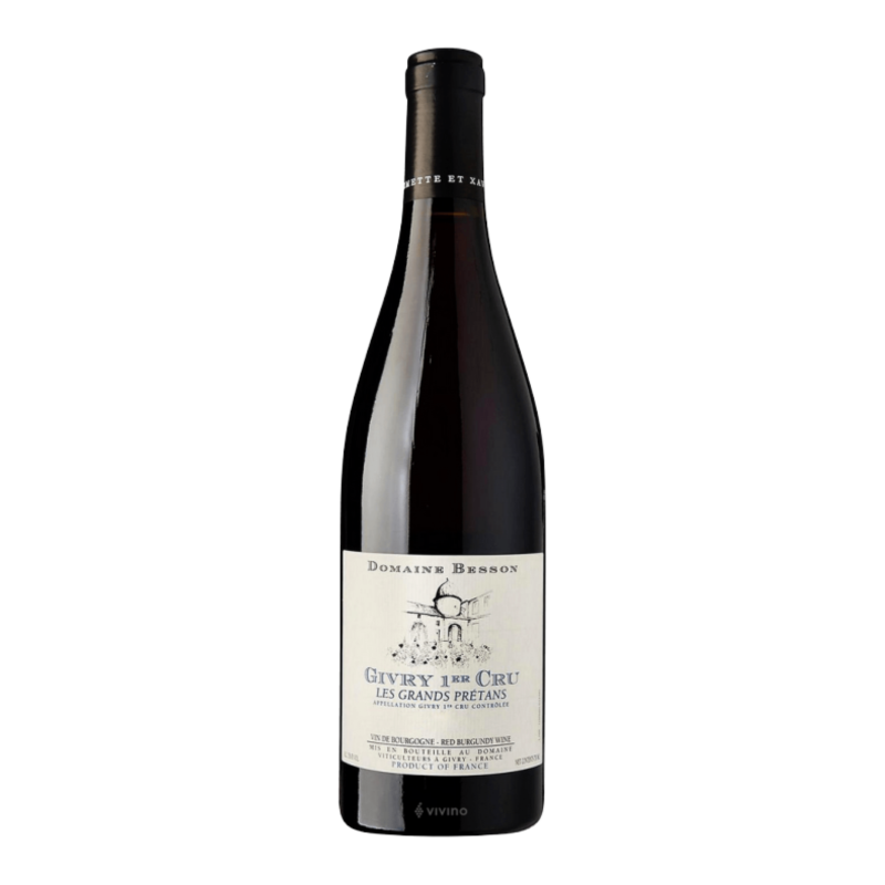 Givry 1er Cru Les Grands Pretants 2021 - Givry - Bourgogne - Domaine Besson (75CL.)