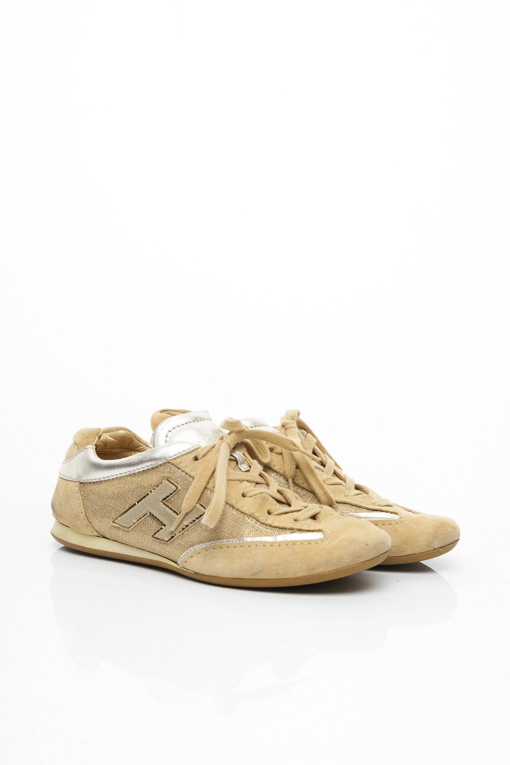 Hogan Baskets Femme couleur beige
