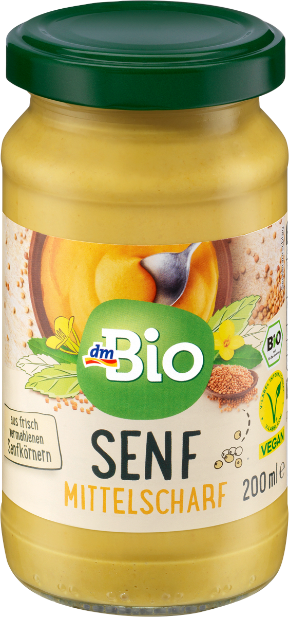 Senf mittelscharf, 200 ml