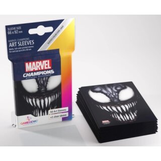 Gamegenic - Marvel Champions Sleeves – Venom (51 Sleeves)