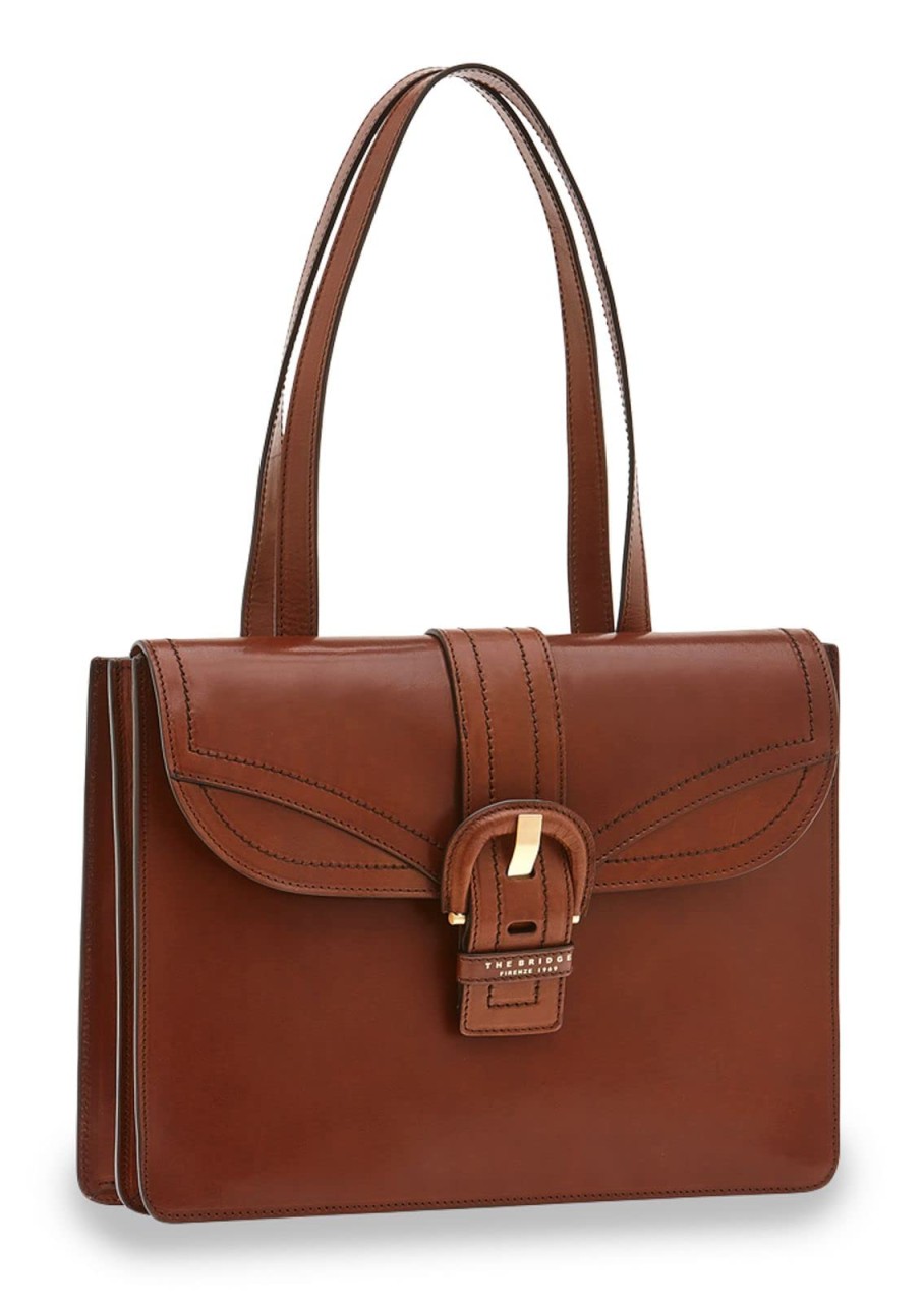 THE BRIDGE Handtaschen braun Shopper
