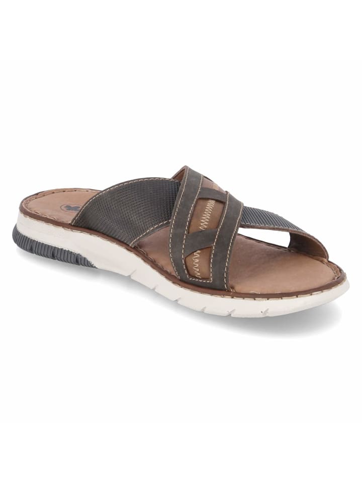 rieker Pantoletten in Braun günstig kaufen