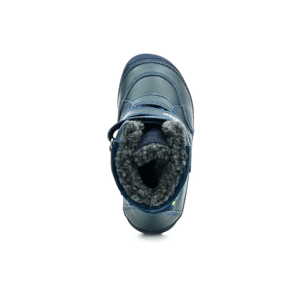 D.D.Step W063-42603A Royal Blue Winterbarfußschuhe