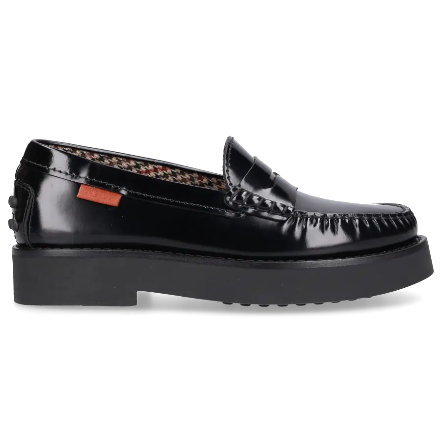 Tod's - Loafer LEATHER Kalbsleder - schwarz