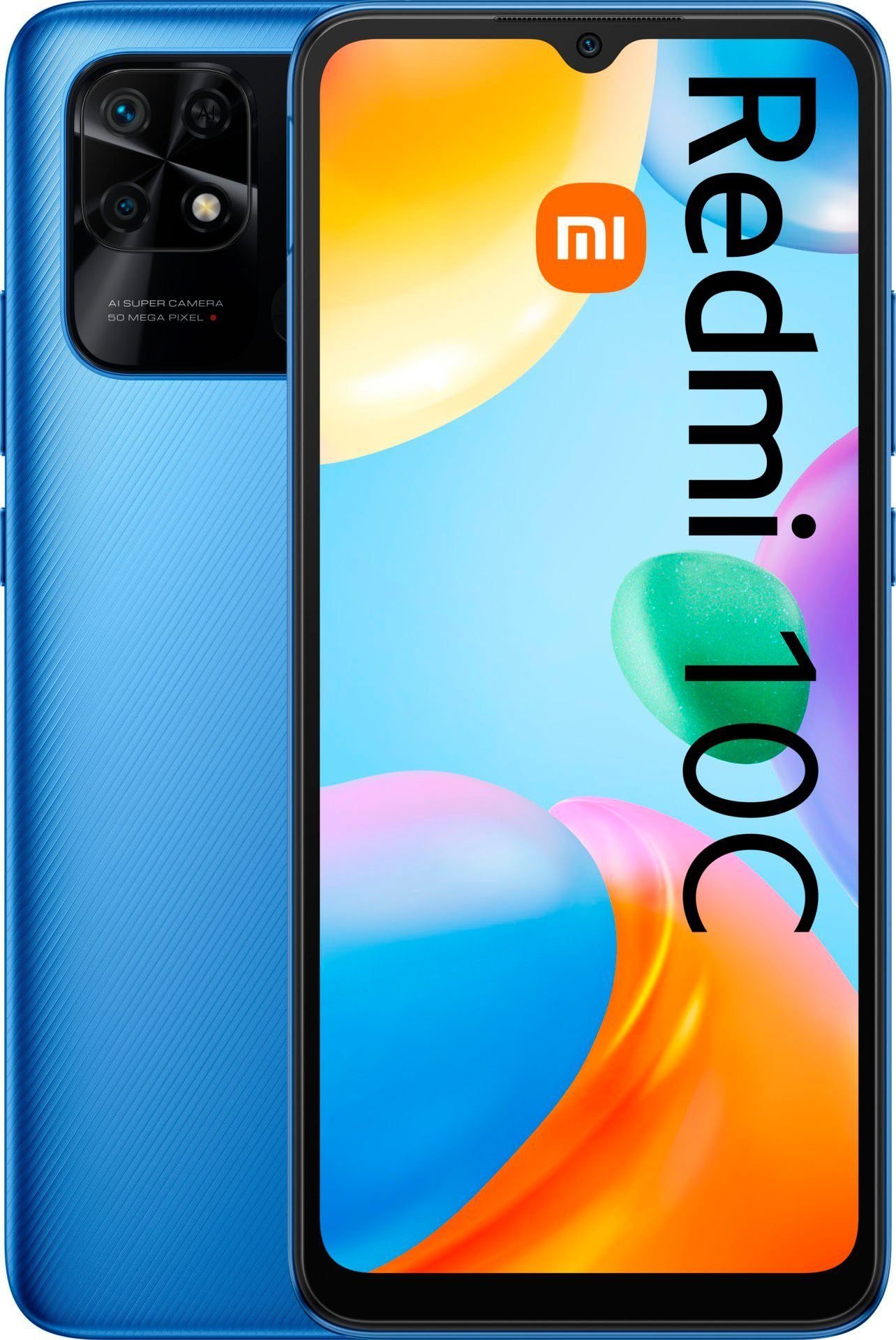 Xiaomi Redmi 10C 128GB Blue Smartphone