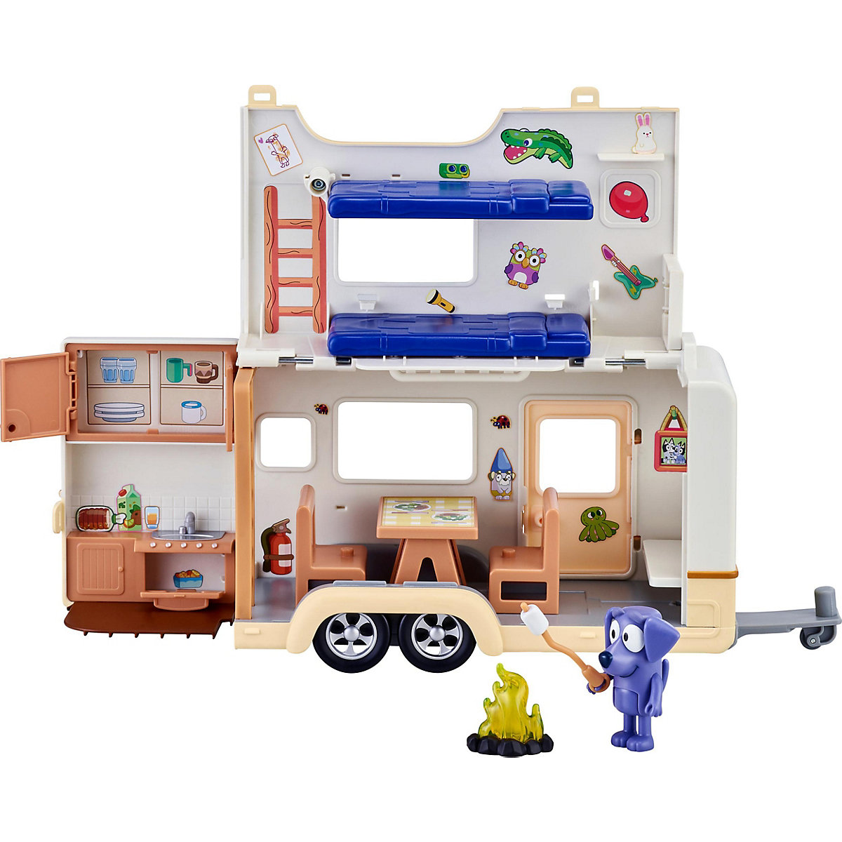 BLUEY CAMPERVAN Spielset