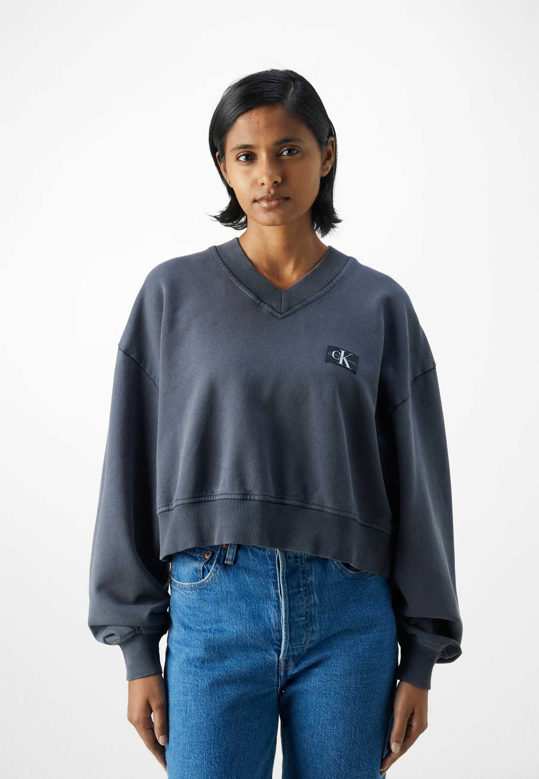 Sudadera Calvin Klein Jeans LABEL VNECK