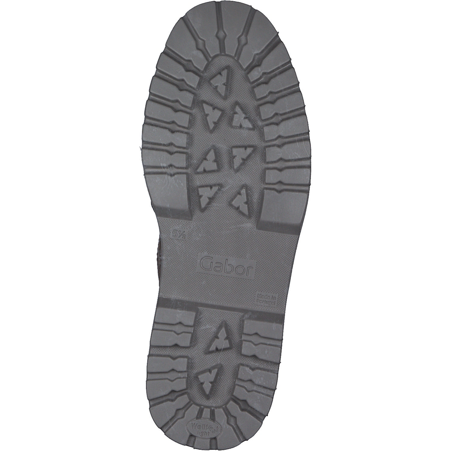 Gabor 91.721, Schnürstiefeletten, Damen, fango (fumo)