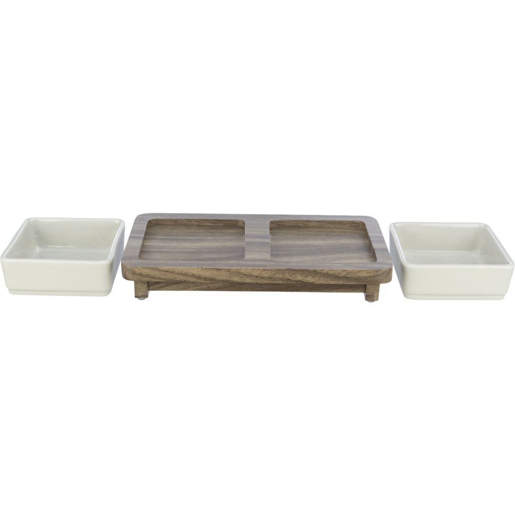 Trixie Futternäpfe Trixie Napf-Set CityStyle Keramik/MDF