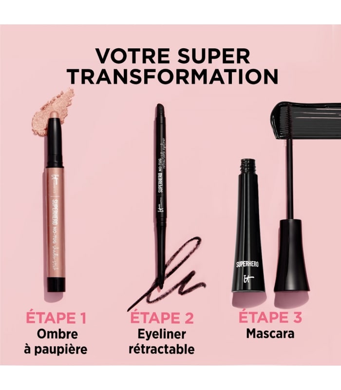 IT COSMETICS-SUPERHERO™ NO-TUG MECHANICAL LINER-Crayon Eyeliner Waterproof et Longue Tenue