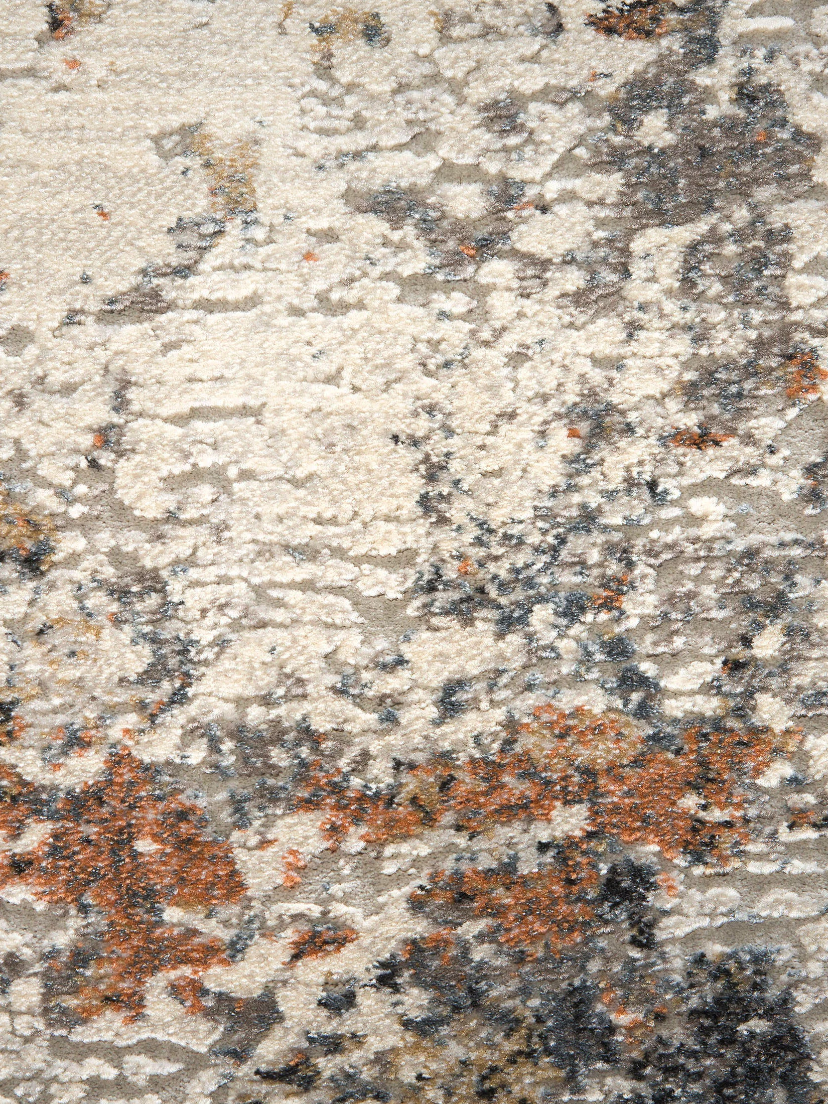Calanthe Vintage-Teppich, Hellgrau