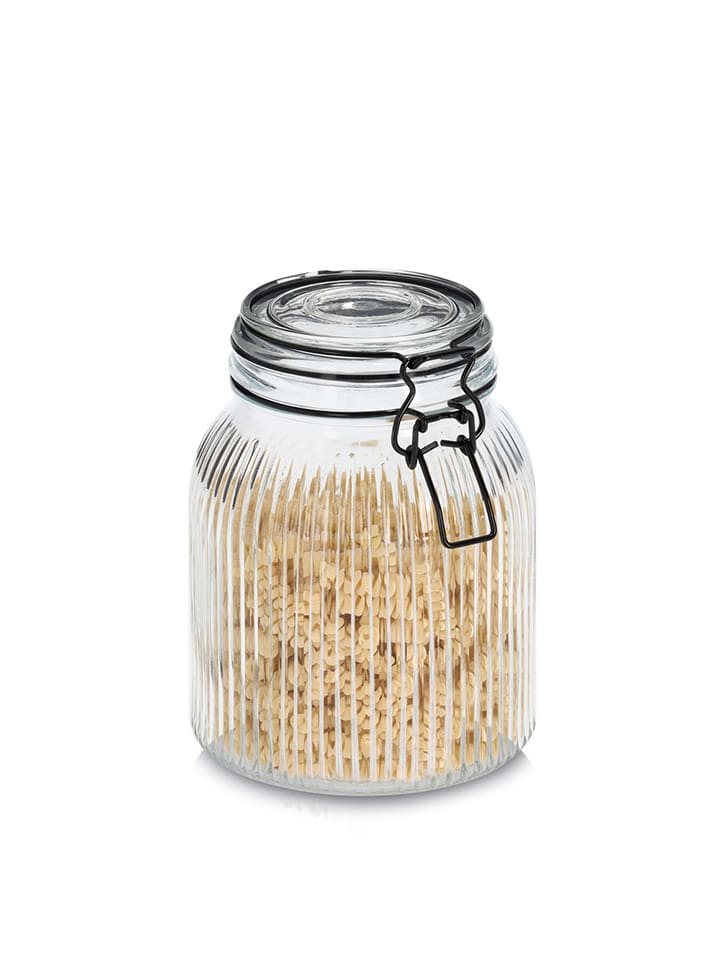 Zeller 2er-Set: Vorratsgläser in Transparent - (H)17,4 x Ø 12,8 cm günstig kaufen onesize