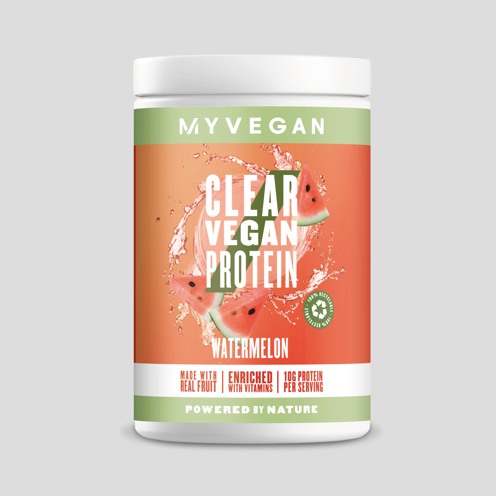 Myvegan Clear Vegan Protein, Watermelon, 320g