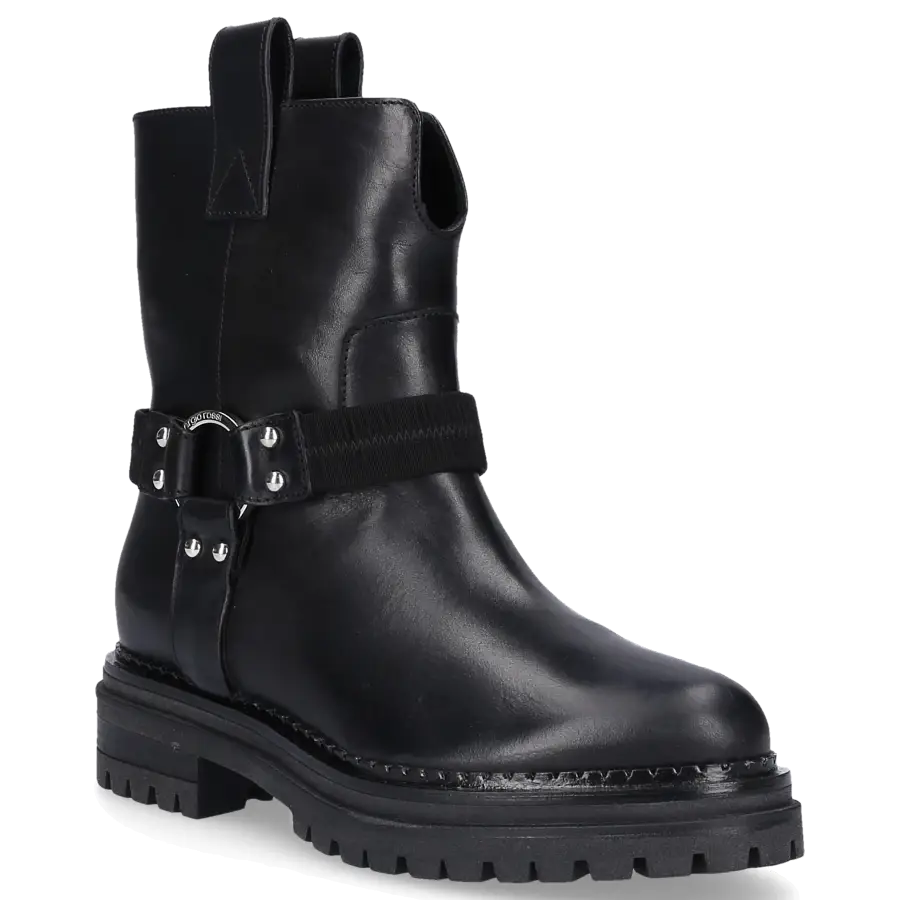Sergio Rossi - Stiefeletten MOTOR 015 Kalbsleder - schwarz