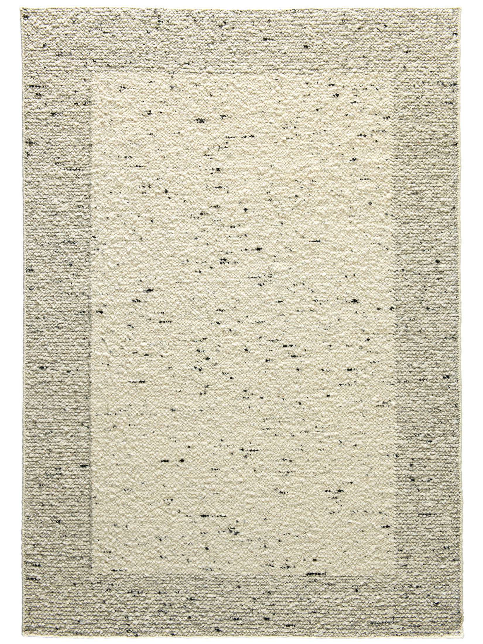 Skurup Woll-Teppich, Light Grey