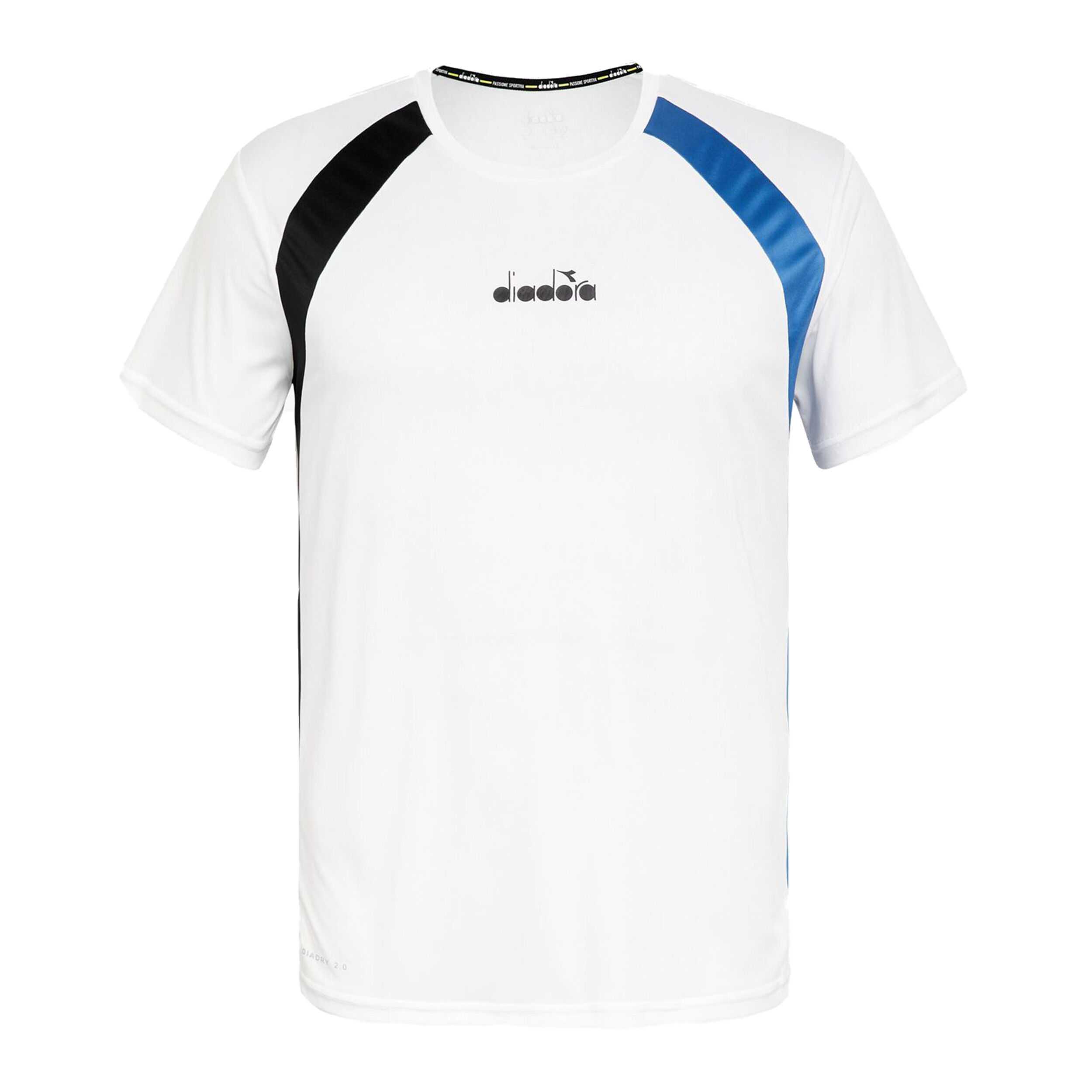 T-Shirt Herren - Weiß, Blau