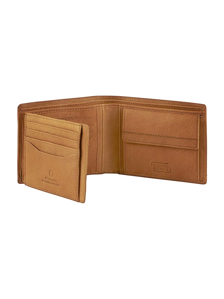 Camel Active Geldbörse mit RFID Schutz in Cognac günstig kaufen onesize