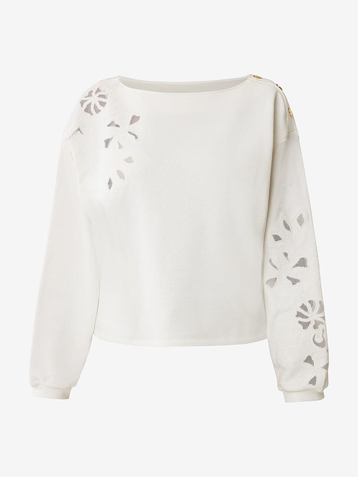 Mexx Sweatshirt in Weiß günstig kaufen
