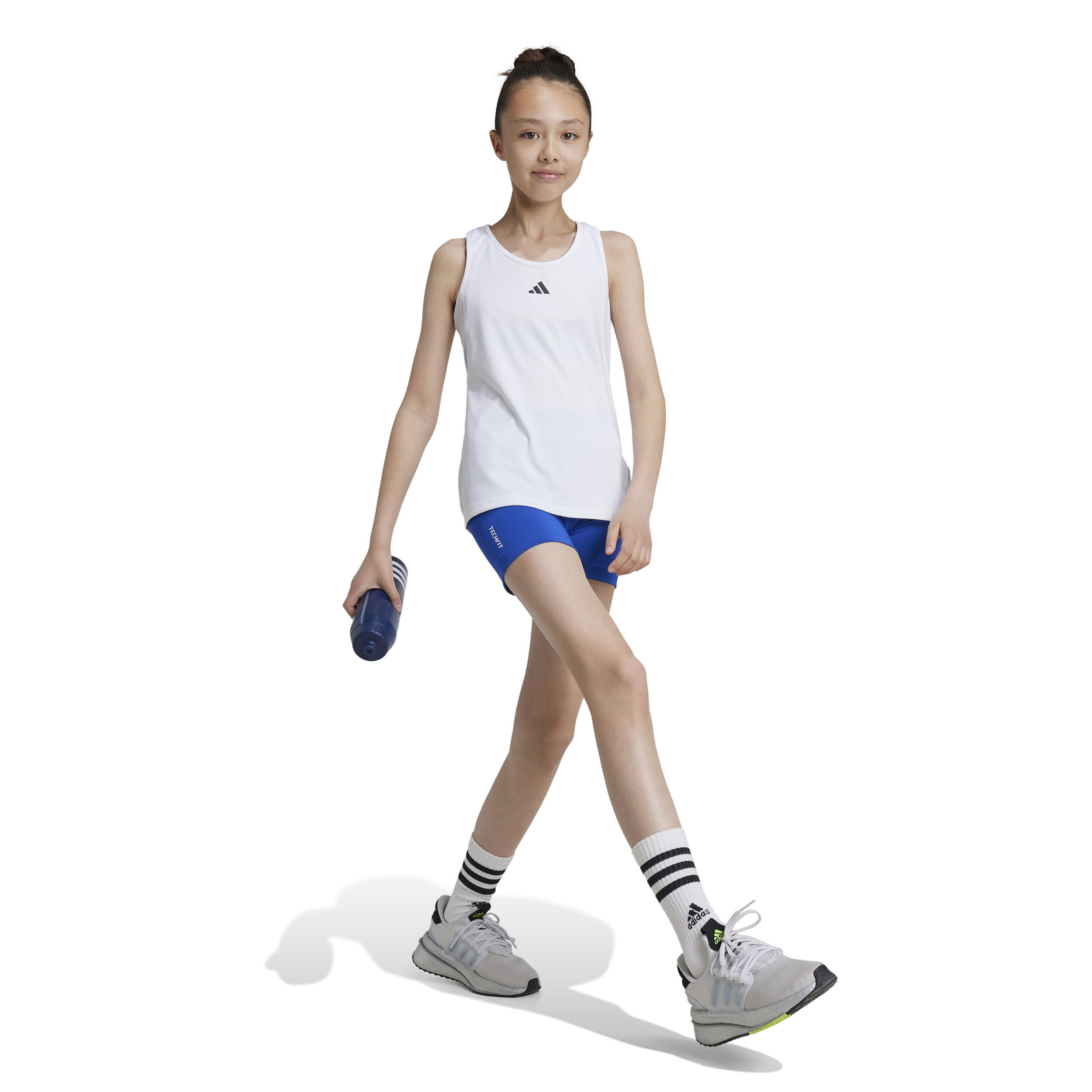 Tech-Fit Tank-Top Kinder - Weiß