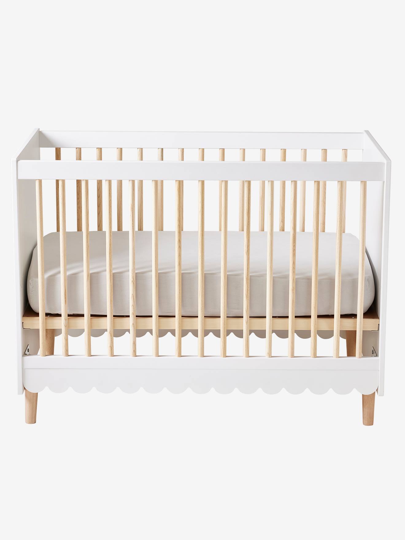 Vertbaudet Mitwachsendes Baby Bett FESTON - weiß