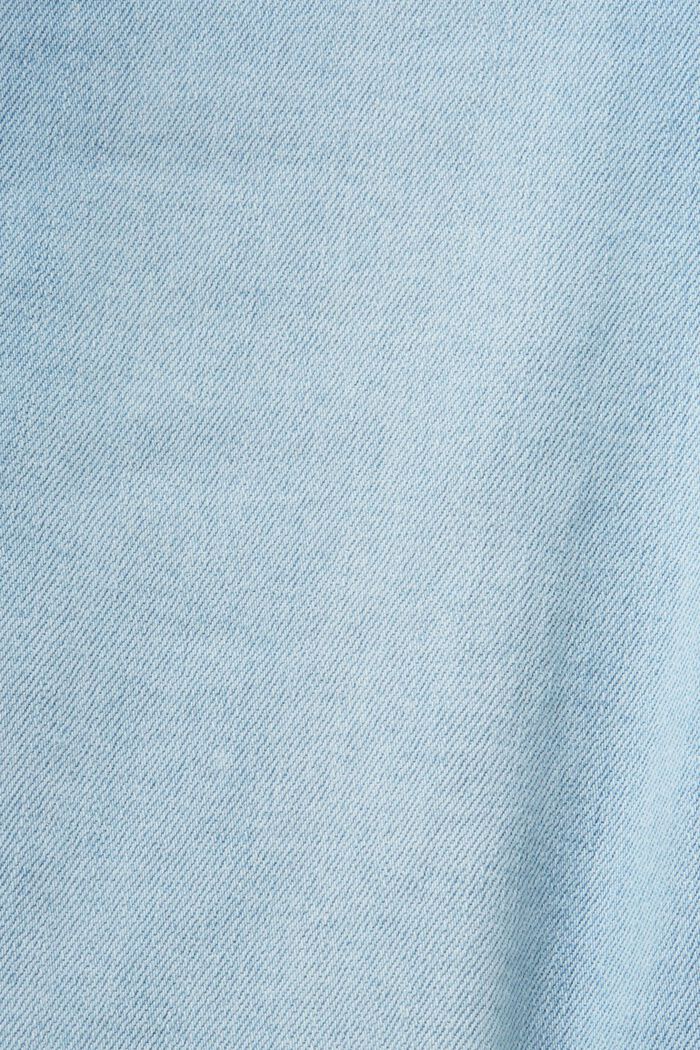 Ausgestellte Baumwolljeans mit mittlerer Bundhöhe
