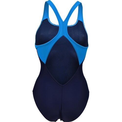 DAMEN SCHWIMMANZUG WOMEN'S WAVES BREAKING SWIMSUIT V BACK