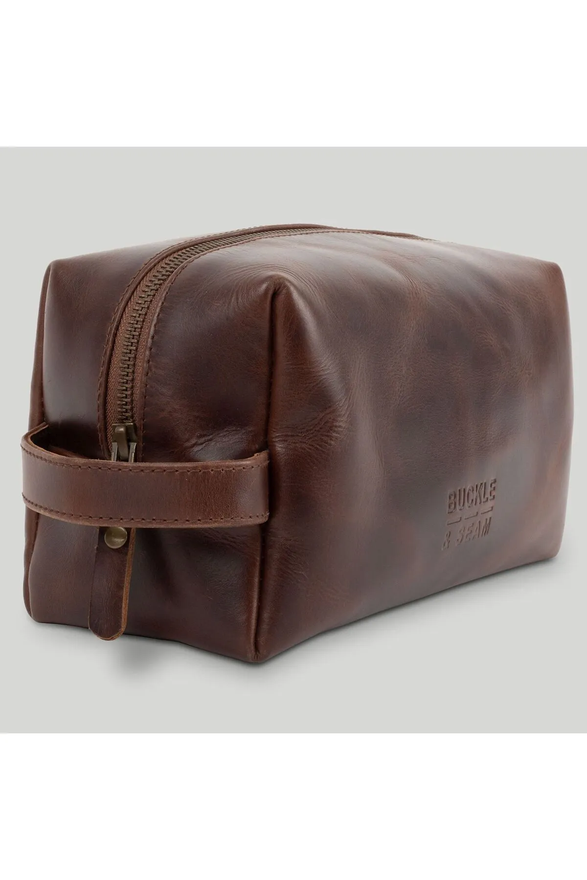 Buckle & Seam  Kosmetiktasche - Braun