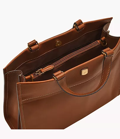 Fossil Small Shopper Gemma Leder