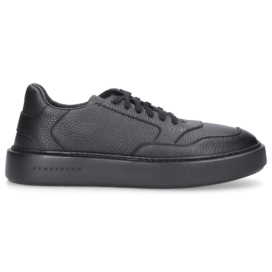 Henderson - Sneaker low PERSEO Veloursleder - schwarz