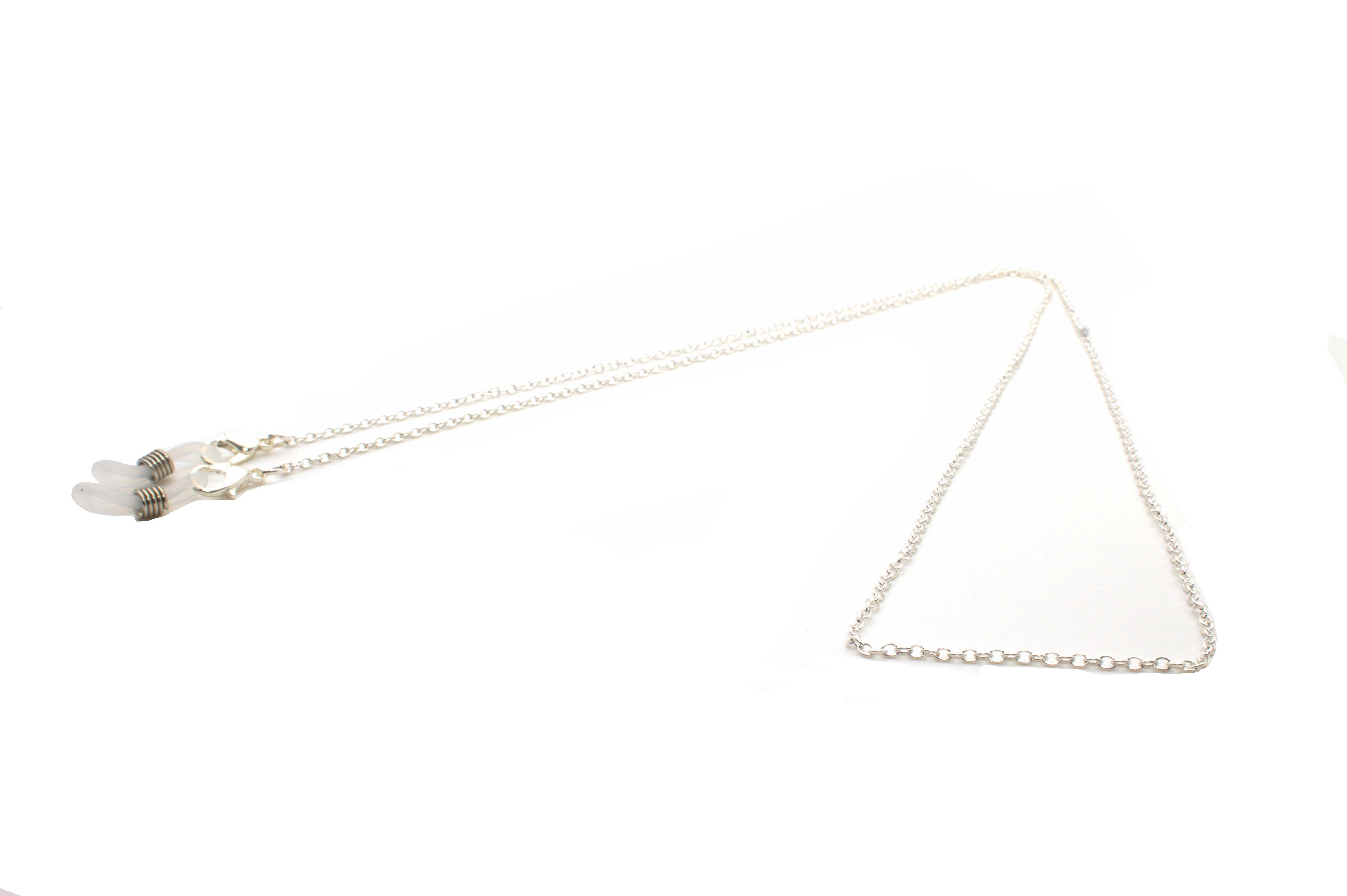 GERNEO Brillenkette GERNEO® - Nizza – korrosionsbeständige Brillenkette & Maskenhalter, vergoldet oder versilbert – einzigartig hochwertige Brillenkette