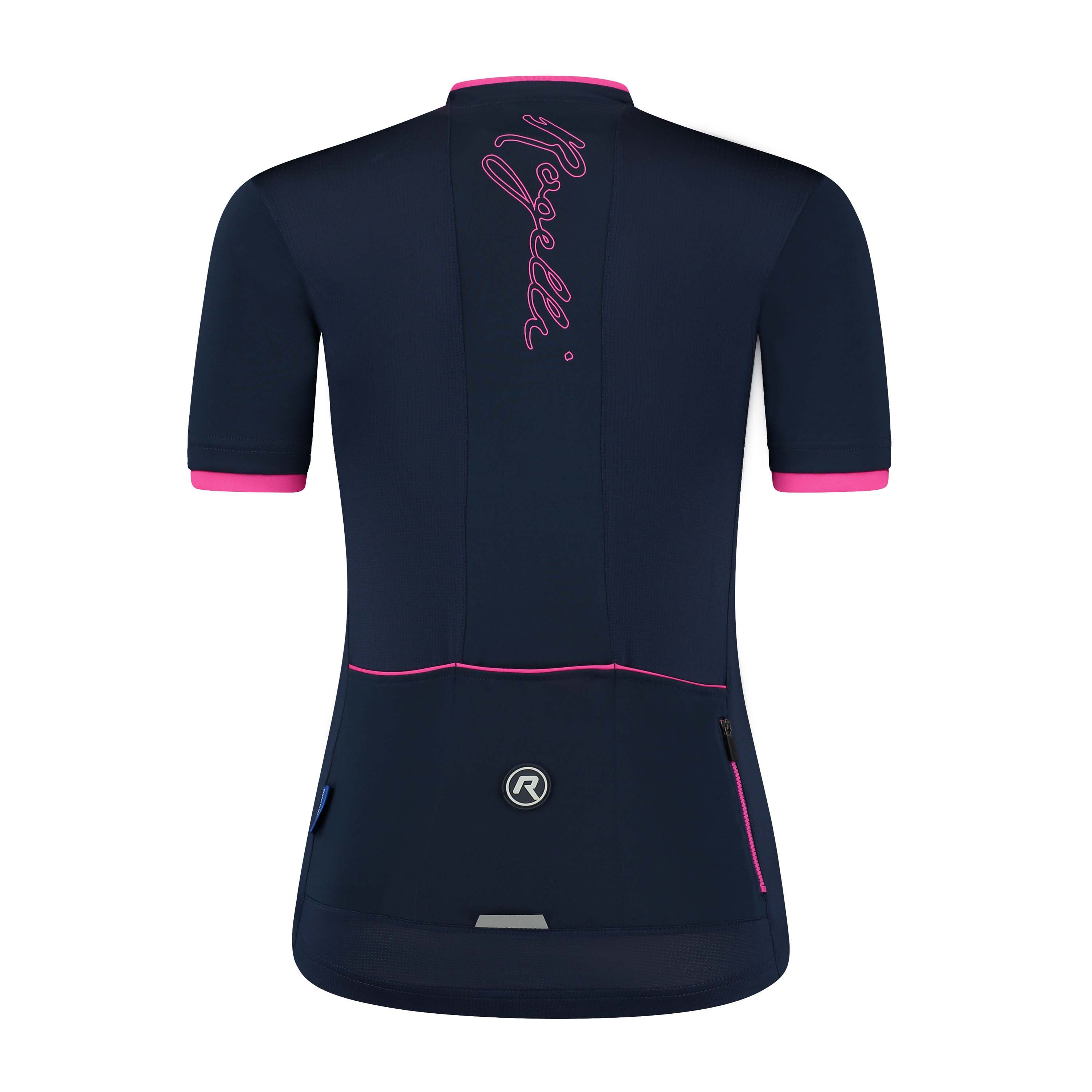 Rogelli Essential Blue Pink Damen Radtrikot