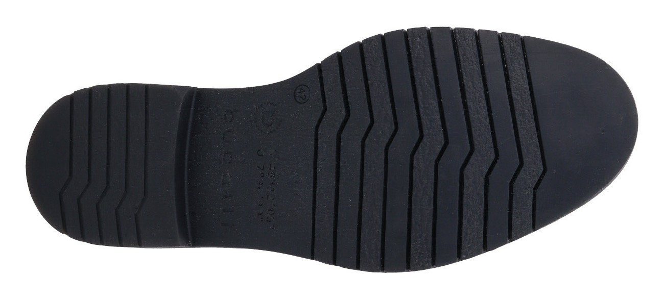 bugatti Chelseaboots mit logobedruckter Anziehlasche