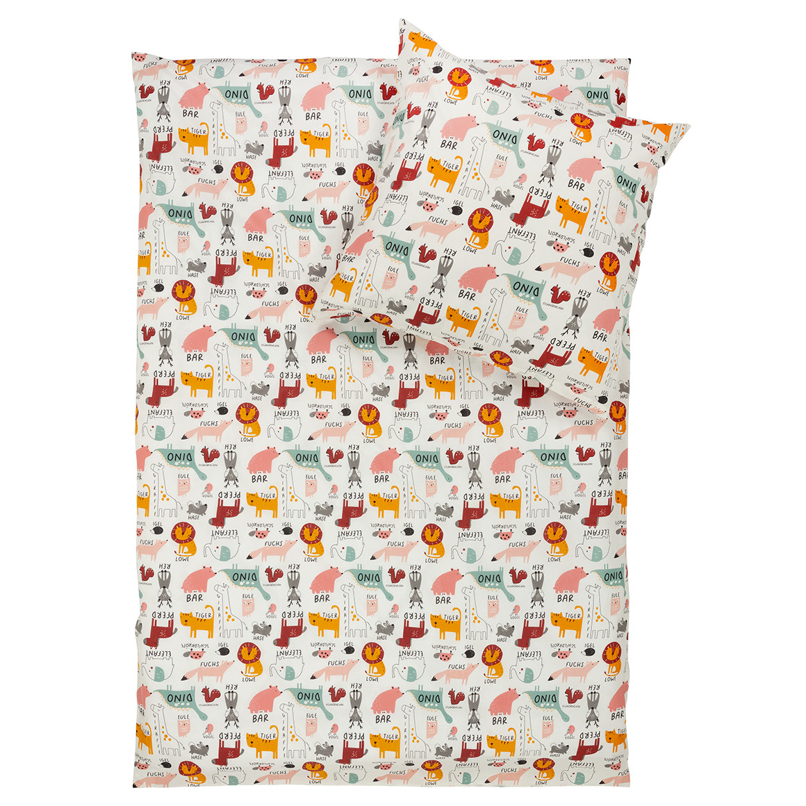 Renforcé Kinder Bettwäsche 135x200 cm