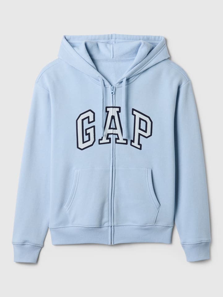 GAP Sweatjacke in Hellblau günstig kaufen